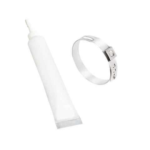 Driveline Lubricant Kit For Ford Drive Shaft Boot Repair One Set That Fixes Driveline Clunk From Dry Splines with tube and metal band