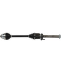 Front CV Axle Assembly Pair For Toyota Sienna 3.5L V6 2017 To 2019 OE Replacement Left And Right Direct Fit No Drilling Required Durable Steel Construction For A Smooth Ride And Beefed Up Long Lasting Performance, steel axle shaft with CV boots