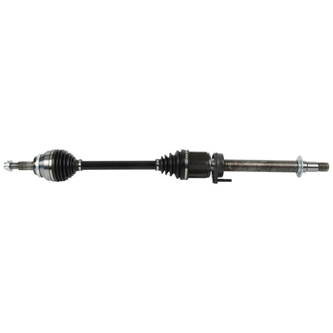Front CV Axle Assembly Pair For Toyota Sienna 3.5L V6 2017 To 2019 OE Replacement Left And Right Direct Fit No Drilling Required Durable Steel Construction For A Smooth Ride And Beefed Up Long Lasting Performance, steel axle shaft with CV boots