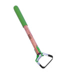 Mini Action Hoe Weeder For Easy Weeding And Cultivating Around Live Plants With Push Pull Motion Gel Grip Comfort Handle And Sturdy Wood Handle Garden Tool