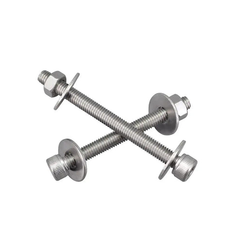 304 stainless steel Allen threaded posts from 5 Pack 304 Stainless Steel Allen Threaded Post Kit For RC Models And Heavyweight Planes M8x110mm