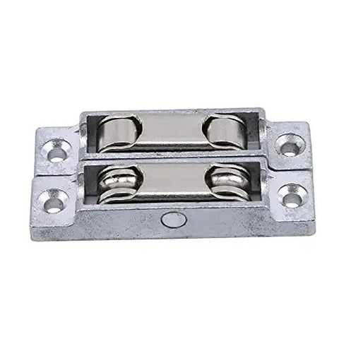 Hella Smooth Sliding Door Rollers And Window Wheels Stainless Steel Grooved Pulley Double Wheel Hardware Kit For Furniture Showers Drawers Rust Proof Heavy Duty, close-up view of double wheel assembly.