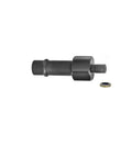 Transmission Fluid Filling Adapter For GM 8L45 And 8L90 Vehicles A Handy ATF Filling Tool For The Oil Pan Easy No Mess Connection Made For Mechanics Who Do This Daily Durable Construction For Quick Refills, black steel adapter with gasket