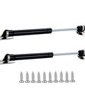 40N 10 Inch Gas Strut Set For Cabinets And Boxes Heavy Duty Lift Supports Soft Open Lid Shocks 2 Pack with screws
