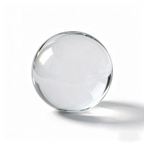 Pro Grade Quartz Spherical Lens For Optics, Circular Glass Accessory For Makers and Pros, 5mm Diameter, 3.67mm Focal Length
