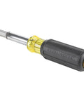 Magnetic Multi-Bit Screwdriver And Nut Driver, 11-In-1 With Eight Bit Tips And Three Nut Driver Sizes, Cushioned Grip Handle