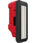M12 Rover Service Repair Flood Light With USB Charging Battery Powered Water Resistant Jobsite Ready Red And Black Work Light