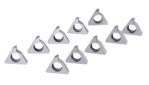 LT16ER 3 Carbide Shims For Indexable External Threading Holders arranged in rows