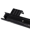 Close-up of Heavy Duty Drawer Slides 2 Pack Full Extension Ball Bearing Slides With Soft Close For Keyboard Extensions, cold-rolled steel.