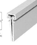 Roton 112HD Heavy Duty Concealed Leaf Continuous Door Hinge Satin Anodized cross-section view with dimensions for 1 3/8 inch doors