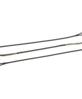 Force Flyte 26 Inch Crossbow String With Tight Nylon Center Serving And End Loops For Hardcore Durability, tri-color material