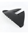 Whale Tail Hydrofoil Stabilizer For Outboard Motors 15 To 300HP, black ABS material, marine boat fins for stability