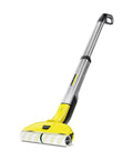 Cordless Hard Floor Cleaner With Mop Function FC 3 for wood laminate tile vinyl and stone floors, yellow and silver design