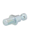 Close-up of a stainless steel bolt from the Kickstand Spring And Bolts Kit For Surron LBX Eride Pro Talaria Sting X160 X260 Electric Dirt Bike