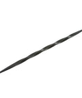 Heavy Duty Double Ended Steel Scribe Featuring A Knuckle Friendly Twist Handle And Hella Precise Dual Tapered Tips For Quick Metal Marking Layout Etching Work For Tough Tradesmen And Weekend Warriors, black twisted body.