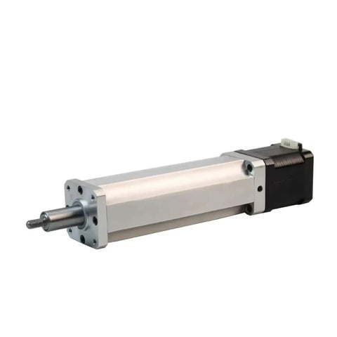 High Octane Heavy Duty Nema 17 And 23 Captive Linear Actuator Stepper Motor Electric Cylinder with a 5mm threaded shaft.