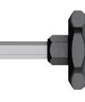 Slotted Screwdriver 1.6 X 9 X 150 mm 932A with Kraftform Ergonomic Grip showing full length with black and yellow handle