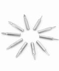 Top Quality Phone Repair Kit Featuring 10 Piece Hex Shank Drill Bits With Plum And Star Tips Made From Tough S2 Steel For DIY Smartphone Fixes And Tiny Screw Projects, 10-piece S2 steel precision bits