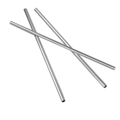 6063 Aluminum Tubing 8mm OD By 6mm ID 300mm Length 1mm Wall Seamless Round Tube Industrial Grade DIY Furnishings Decor Craft Projects Lightweight Durable Metal Pipe Pack Of 2