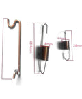 Three Pack Governing Spring For EY20 And RGX2400 Generators Carburetor Linkage Replacement Part with dimensions shown