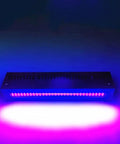 Step Up Your Game With This Top Tier UV Led Resin Curing Light Lamp 365Nm 395Nm For Sla Dlp 3D Printer Photosensitive Parts Rock Solid Post Cure Hardening 5W with purple lighting over black casing.