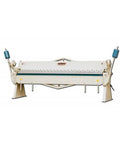 Heavy Duty Manually Operated Box And Pan Brake With Ten Foot Length And Sixteen Gauge Capacity, 26 Finger Tooling, front view