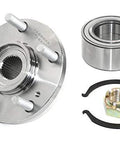 DIY Ready Front Wheel Hub Bearing Repair Kit With Hub Bearing Retaining Ring And Axle Nut For 2011 2013 Optima 2L 4 Cylinder Front Wheel Assembly Replacement Includes Pro Grade Components For A Secure Easy Install