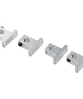 SK10 Linear Rail Kit With 10mm Shaft Support And Aluminum Frame Polished Rod Holder For Smooth Movement And High Precision Vertical Axis Guidance In CNC Machines And 3D Printers For DIY Makers aluminum shaft supports