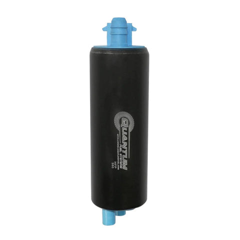 In-Tank Fuel Pump Rebuild Kit For GM Trucks And SUVs That Restores OE Performance Budget-Friendly; black cylindrical pump with blue fittings