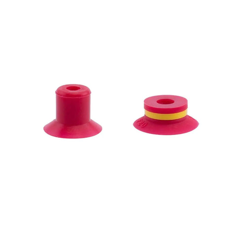 Get these bad boy Silicone Vacuum Suction Cups For Pneumatic Automation Systems, 3-Pack F15-50, flat red silicone design