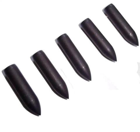 Pack Of 15 Glue On Archery Field Points For 6mm Arrows Replacement Practice Arrow Tips For Bamboo And Wood Arrows