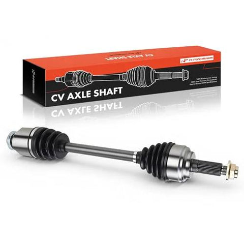 CV Axle Shaft Assembly Front Right Passenger Side OEM Grade For Ford Fusion 2006 2012 Lincoln MKZ 2012 Mazda 6 2003 2008 Mercury Milan 2.3L 2.5L Compatible Replacement Drive Shaft Solid Fit For A Smooth Ride displayed in front of packaging
