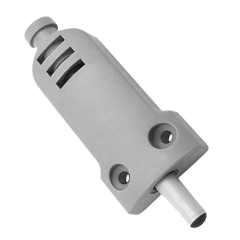 Heavy Duty Cabinet And Drawer Soft Close Buffer Pretty Slick Abs Plastic Damper for quiet kitchen use in gray.