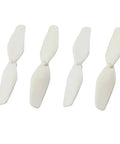 4 Pack White Propellers For RC Quadcopters CW CCW Suitable For X22 X22W Drones Lightweight PP Replacement Prop Set Easy To Install