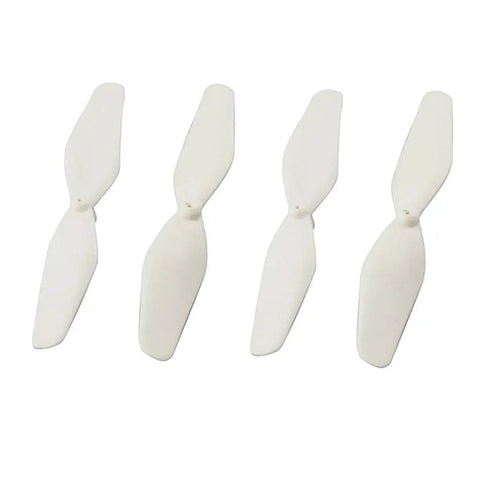 4 Pack White Propellers For RC Quadcopters CW CCW Suitable For X22 X22W Drones Lightweight PP Replacement Prop Set Easy To Install