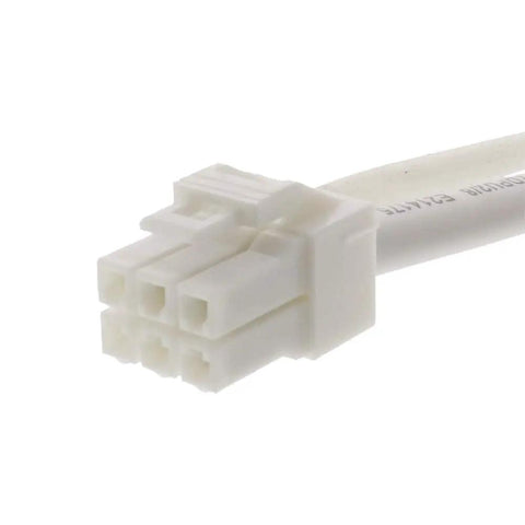 Close-up of connector plug on Ice Maker Replacement AP6885953 For Frigidaire And Electrolux Refrigerators Fits Models CFD DGH EW2 FFH