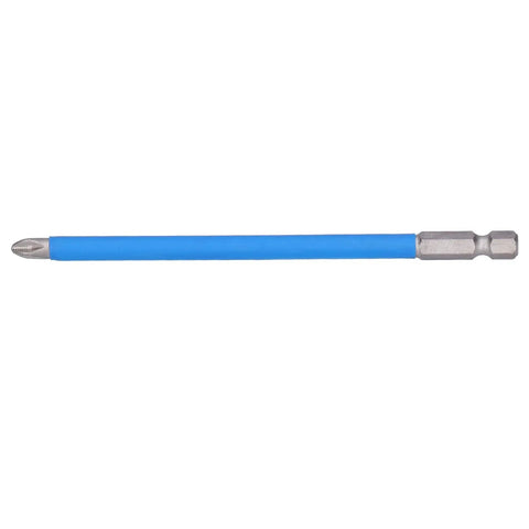 Premium S2 Steel Batch Heads Screwdriver Bit Kit With Impact Proof Construction For Home Decor And Heavy Duty Installation Or Disassembly Projects Featuring Durable 6.35mm Handle Diameter For Professional Grade Performance Every Single Time, blue shaft bit