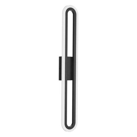 31.49 Inch LED Bathroom Vanity Light Matte Black With Acrylic Lens Modern Wall Mount Bath Fixture 6000K Cool White Anti Rust Finish No Fuss Install Ultra Bright Long Lasting