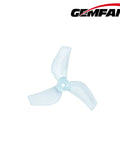 31mm 1219S 3 Blade PC Propeller Set for Micro Whoop Drones 1.0 Shaft Ultra Light Low Inertia Hub No Power Loss VS 1219 single prop