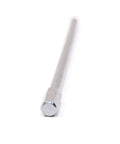 Top Shelf Four Inch Extended Hex Screwdriver Bit With Three Sixteenth Inch Ball End crafted for stubborn rifle screws, shiny steel finish.