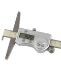 Double‑Hook Digital Depth Gauge Waterproof Stainless Steel Electronic Vernier Caliper with LCD display and precise measurement.