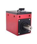Plug And Play Rotary Torque Sensor And Transducer With 10Nm Range, LCD Display, And RS485 0 to 10V Output For Easy Motor Speed Measurement, Torque Tester For PLC DCS And Automation, Includes 7 Pin Waterproof Connector And 3m Cable, red metal housing