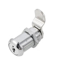 Keyed Alike Cabinet Cam Lock for Tool Boxes, RV Compartments, Mailboxes and Vending Machines, 1 1/8 Inch Cylinder, Chrome Finish