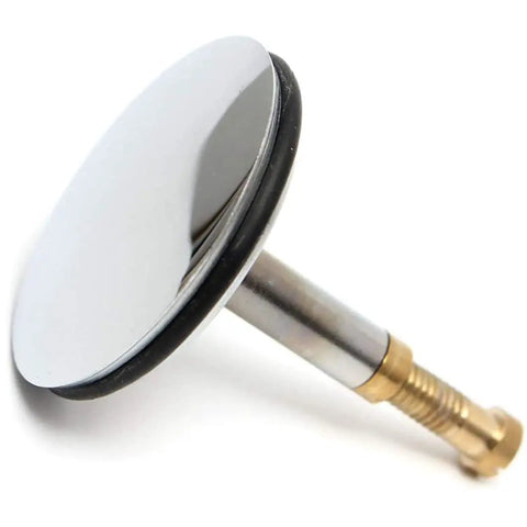 Nukinp Replacement Bathtub Stopper, Bathroom Up Drain Stopper, Flat Seal Only, Brass Bathtub Drain Drainer, Strainer 44mm with chrome finish