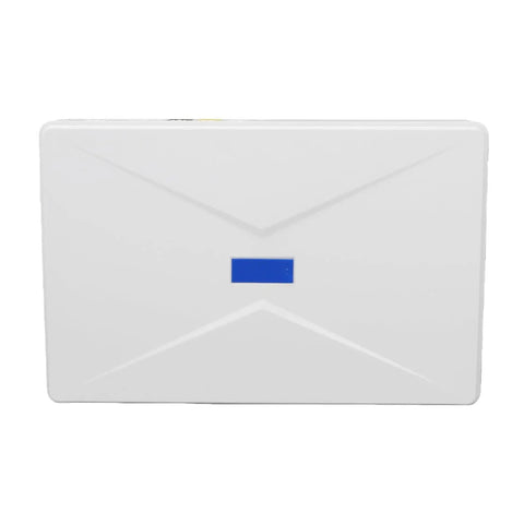 Mini Ups 10400Mah Dc Uninterruptible Power Supply Offering Rock Solid Router Modem Backup Battery in sleek white design.