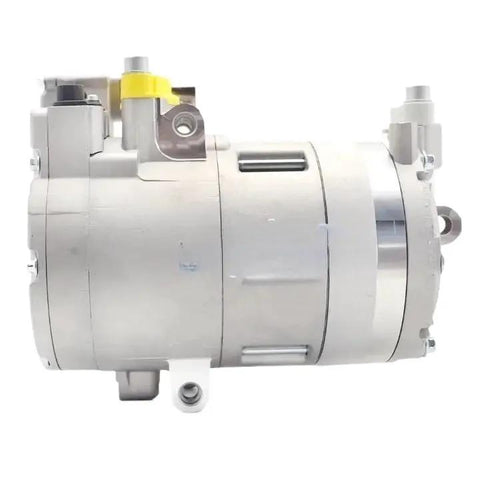 Heavy Duty Air Conditioning Compressor Slick Closed Loop Design For Bmw I3 And I8 Electric Hybrid Models showing a metal unit from the side.