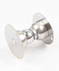 Stainless Steel Door Stopper Kit For Floor And Door Fitment Nail Free Small Anti Slam Catch Silver Finish No Fuss Easy Adhesive Install