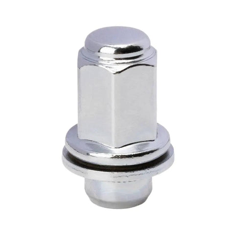 Top Notch 12x1.5 Extended Lug Nut For Wheel Repair Kit Compatible With Part Numbers 9094201058 And 9094201058 To Fix Rusted Bolts Fast Without Wasting Time On Awful Tools, chrome steel