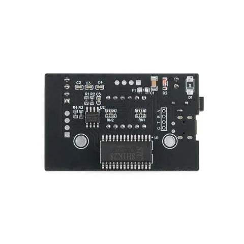Top view of HX711 Digital Load Cell Module With Display 24 Bit Analog To Digital Weight Sensor Board for DIY scales and projects.