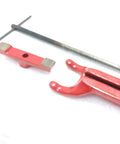 944 And 944S Boring Bar Clamp Foot Bridge And T Bar Handle Kit Spare Part For Mills And Lathes, red metal clamp parts